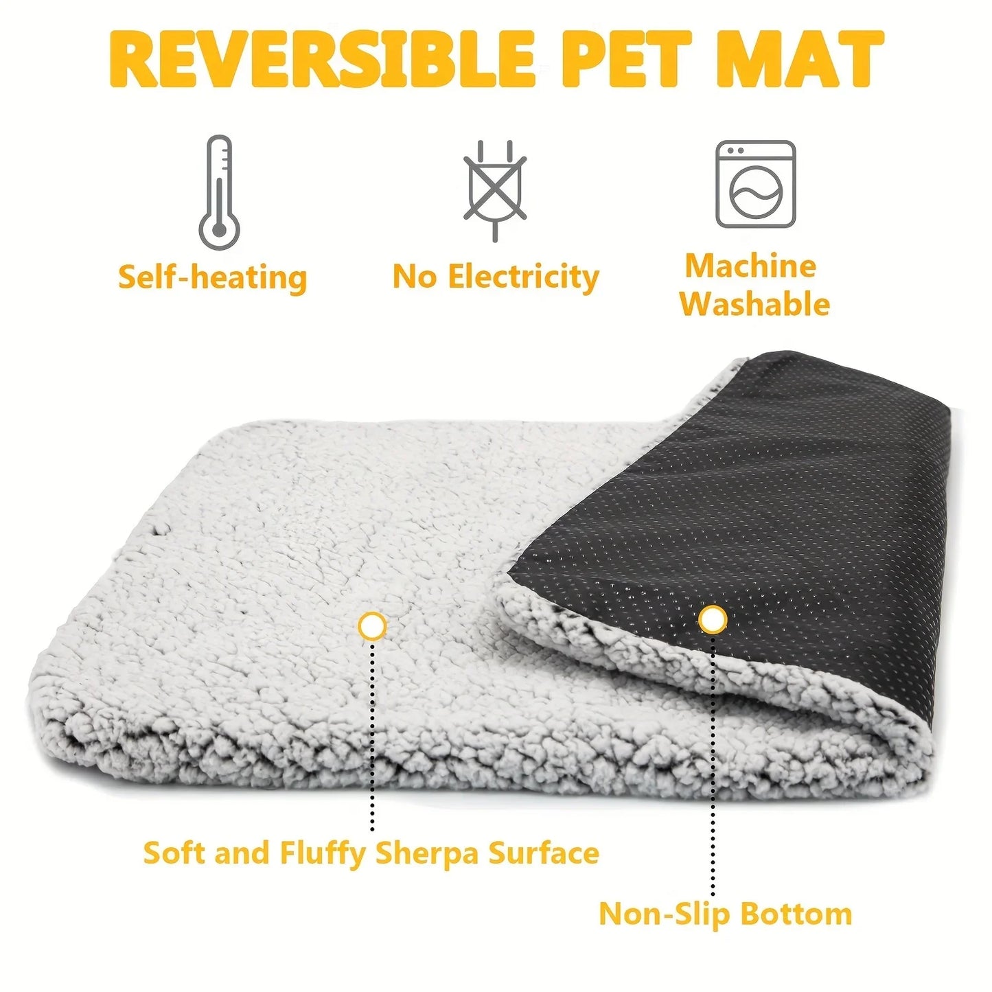 NordRelief™ Self-Heating Pet Pad Blanket
